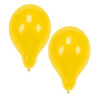 Luftballons Ø 25 cm gelb