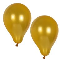 Luftballons Ø 25 cm gold