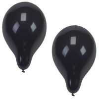Luftballons Ø 25 cm schwarz