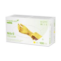 "Medi-Inn® Classic" Handschuhe, Nitril puderfrei gelb "Nitril Yellow" Größe M