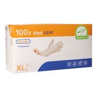 "Medi-Inn® PS" Handschuhe, Vinyl gepudert "Light" transparent Größe XL
