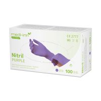 "Medi-Inn® Classic" Handschuhe, Nitril puderfrei lila "Nitril Purple" Größe L