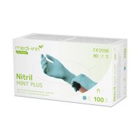 "Medi-Inn® Classic" Handschuhe, Nitril puderfrei mint "Nitril Mint Plus" Größe L