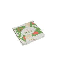 Pizzakartons, Cellulose "pure" eckig 20 cm x 20 cm x 3 cm