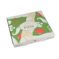 Pizzakartons, Cellulose "pure" eckig 30 cm x 30 cm x 3 cm
