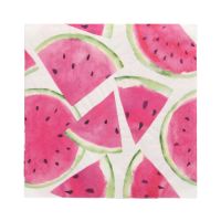 Servietten, 3-lagig 1/4-Falz 33 cm x 33 cm "Watermelon"
