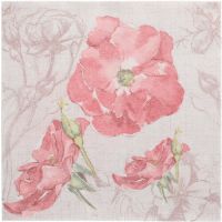 Servietten "ROYAL Collection" 1/4-Falz 40 cm x 40 cm rosa "Blossom"