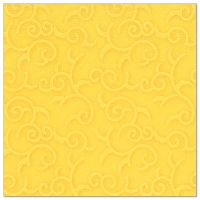 Servietten "ROYAL Collection" 1/4-Falz 40 cm x 40 cm gelb "Casali"
