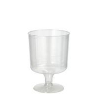 Stiel-Gläser für Rotwein, PS 0,2 l Ø 7,2 cm · 10 cm glasklar einteilig