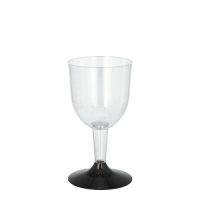 Stiel-Gläser für Weisswein, PS 0,1 l Ø 6,7 cm · 11 cm glasklar