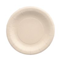 Teller, Agrarreste "pure" rund Ø 18 cm weiss