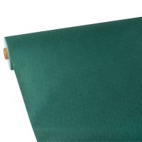 Tischdecke, stoffähnlich, Vlies "soft selection plus" 25 m x 1,18 m dunkelgrün
