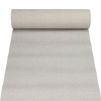 Tischläufer, stoffähnlich, PV-Tissue Mix "ROYAL Collection" 24 m x 40 cm grau "Textile"
