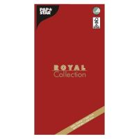 Tischdecke, Tissue "ROYAL Collection" 120 cm x 180 cm rot