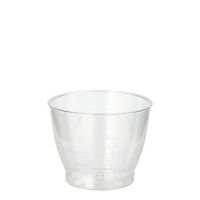 Trinkbecher, PS 0,1 l Ø 6,8 cm · 5,4 cm glasklar
