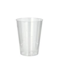 Trinkbecher, PS 0,2 l Ø 7,5 cm · 9,7 cm glasklar
