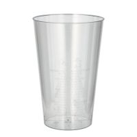 Trinkbecher, PS 0,4 l Ø 9 cm · 13 cm glasklar