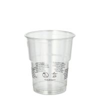 Trinkbecher R-PET 0,2 l Ø 7,8 cm · 8,9 cm glasklar