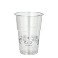 Trinkbecher R-PET 0,25 l Ø 7,8 cm · 10,7 cm glasklar