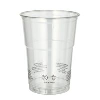 Trinkbecher R-PET 0,4 l Ø 9,5 cm · 12,3 cm glasklar