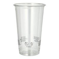 Trinkbecher R-PET 0,5 l Ø 9,5 cm · 14,7 cm glasklar