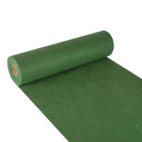 Tischläufer, stoffähnlich, Vlies "soft selection" 24 m x 40 cm dunkelgrün