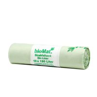 "bioMat" Kompostbeutel auf Stärkebasis 120 l 130 cm x 88 cm ohne Tragegriff