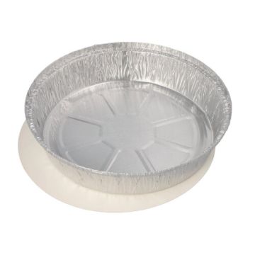 Schalen, Alu + Einlegedeckel, PE-beschichtet rund 1 l Ø 23 cm · 4,4 cm