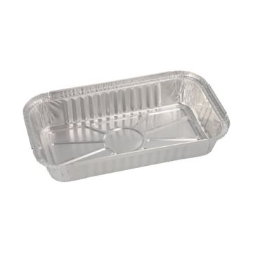 Schalen, Alu eckig 0,65 l 3,4 cm x 13 cm x 22 cm