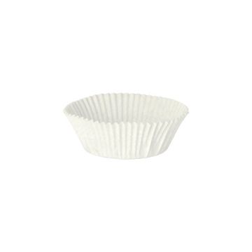 Backförmchen Ø 5 cm · 2,5 cm weiss