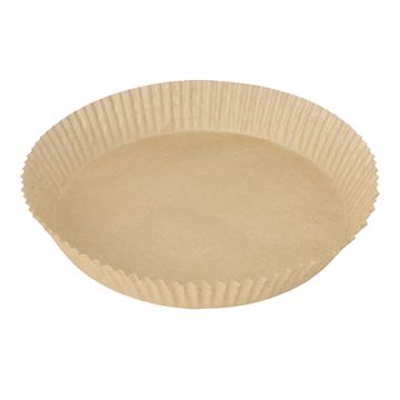 Backpapiere Ø 23 cm · 4,5 cm braun für Heißluftfritteusen