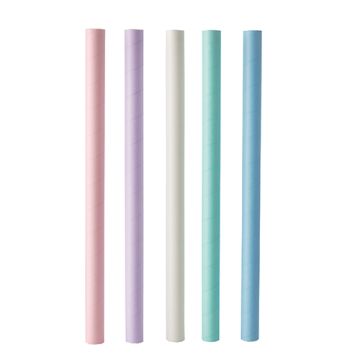 Bubble Tea Halme Papier Ø 12 mm · 20 cm farbig sortiert