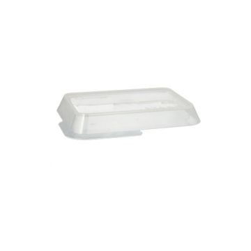 "Circulware by Haval" Deckel für Schalen Mix & Match eckig 2,5 cm x 15,6 cm x 11,7 cm transparent