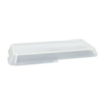 "Circulware by Haval" Deckel für Schalen Mix & Match eckig 2,5 cm x 11,7 cm x 23,4 cm transparent