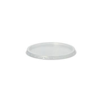 Deckel für Verpackungsbecher, PP rund Ø 10,1 cm · 0,8 cm transparent