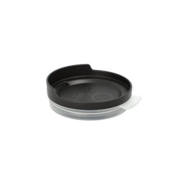 "Circulware by Haval" Deckel für Trinkbecher PP rund Ø 8 cm · 2,5 cm schwarz inkl. Trinköffnung