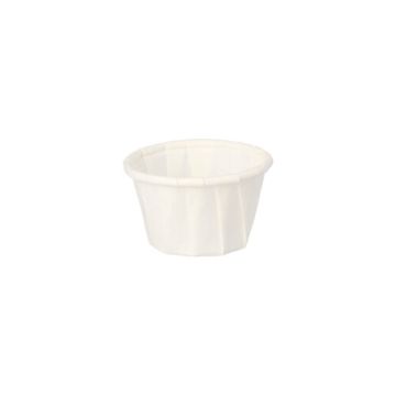 Dressingbecher, Papier "pure" 10 ml Ø 3,5 cm · 2,2 cm weiss