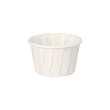 Dressingbecher, Papier "pure" 35 ml Ø 5 cm · 3,1 cm weiss