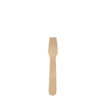 Eislöffel, Holz 9,4 cm gewachst