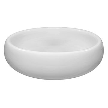Schale Porzellan rund 250 ml Ø 13 cm · 4,3 cm weiss "Galba"
