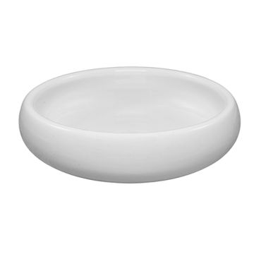 Schale Porzellan rund 80 ml Ø 9,5 cm · 2,7 cm weiss "Galba"