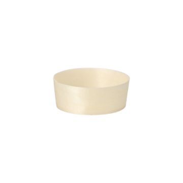 Fingerfood - Schalen, Holz "pure" rund Ø 5 cm · 2 cm