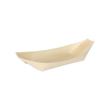 Fingerfood - Schalen, Holz "pure" 16,5 cm x 8,5 cm "Schiffchen"