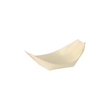 Fingerfood - Schalen, Holz "pure" 8,5 cm x 5,5 cm "Schiffchen"