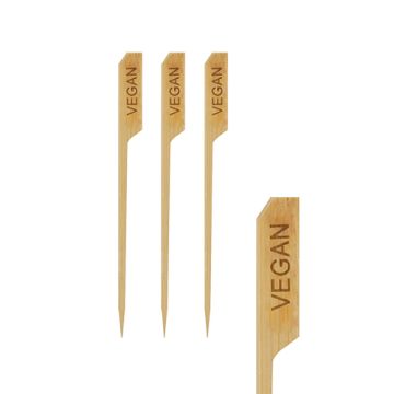 Fingerfood - Spieße "pure" 12 cm "VEGAN"