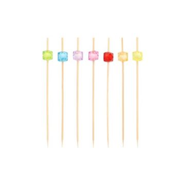 Fingerfood - Picker 12 cm farbig sortiert "Square"