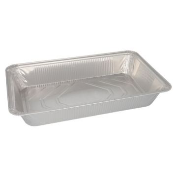 Gastronorm-Behälter, Alu eckig 8,5 l 8 cm x 32,6 cm x 52,7 cm 1/1