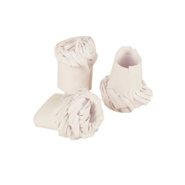 Geflügelmanschetten "pure" Ø 1,8 cm · 4,5 cm weiss