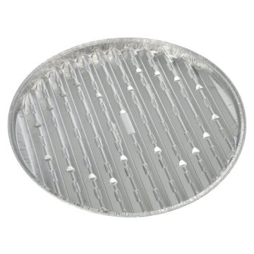 Grillschalen, Alu rund Ø 34 cm · 2 cm