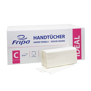 Handtuchpapier C-Falz 50 cm x 25 cm hochweiss 1-lagig